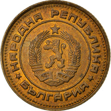 Coin, Bulgaria, 2 Stotinki, 1988, EF(40-45), Brass, KM:85