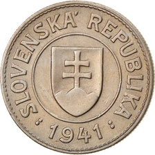 Coin, Slovakia, Koruna, 1941, EF(40-45), Copper-nickel, KM:6