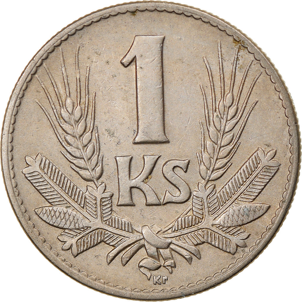 Coin, Slovakia, Koruna, 1941, EF(40-45), Copper-nickel, KM:6