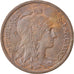 Moneta, Francja, Dupuis, 2 Centimes, 1901, AU(50-53), Bronze, KM:841