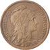 FRANCE, Dupuis, 2 Centimes, 1901, Paris, KM #841, EF(40-45), Bronze, 20.2,...
