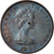 Moneda, Jamaica, Elizabeth II, Cent, 1971, Franklin Mint, MBC, Bronce, KM:45