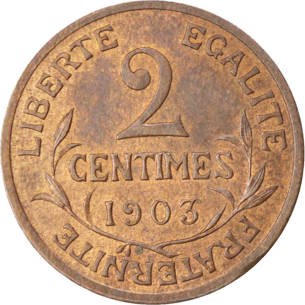 IIIème République, 2 Centimes Dupuis 1903, KM 841