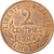 Moneta, Francja, Dupuis, 2 Centimes, 1904, AU(55-58), Bronze, KM:841