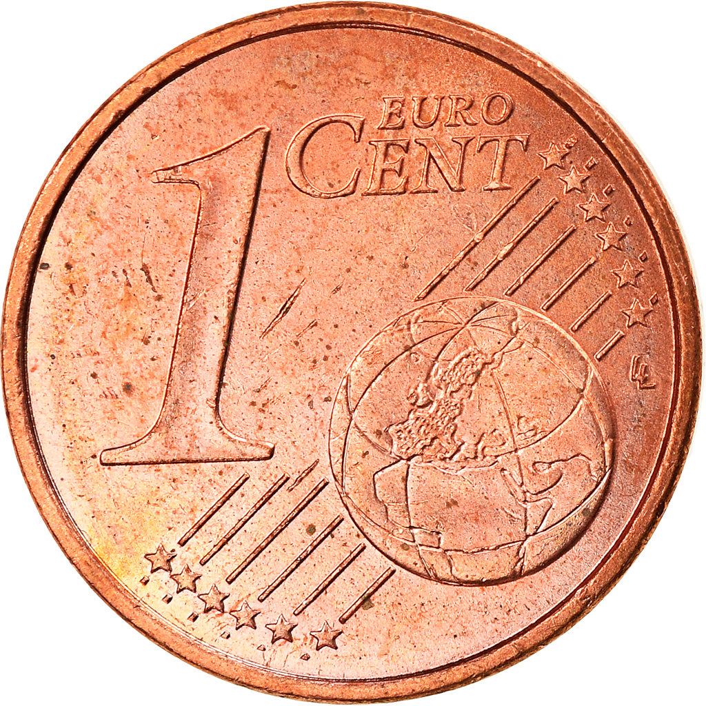Monaco, Euro Cent, 2001, Paris, MS(63), Copper Plated Steel, KM:167