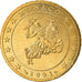 Monaco, 50 Euro Cent, 2001, UNZ, Messing, KM:172