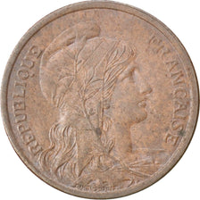 FRANCE, Dupuis, 2 Centimes, 1910, Paris, KM #841, EF(40-45), Bronze, 20.2,...