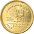 Monnaie, Égypte, Champ de gaz Zohr, 50 Piastres, 2019, SPL, Laiton
