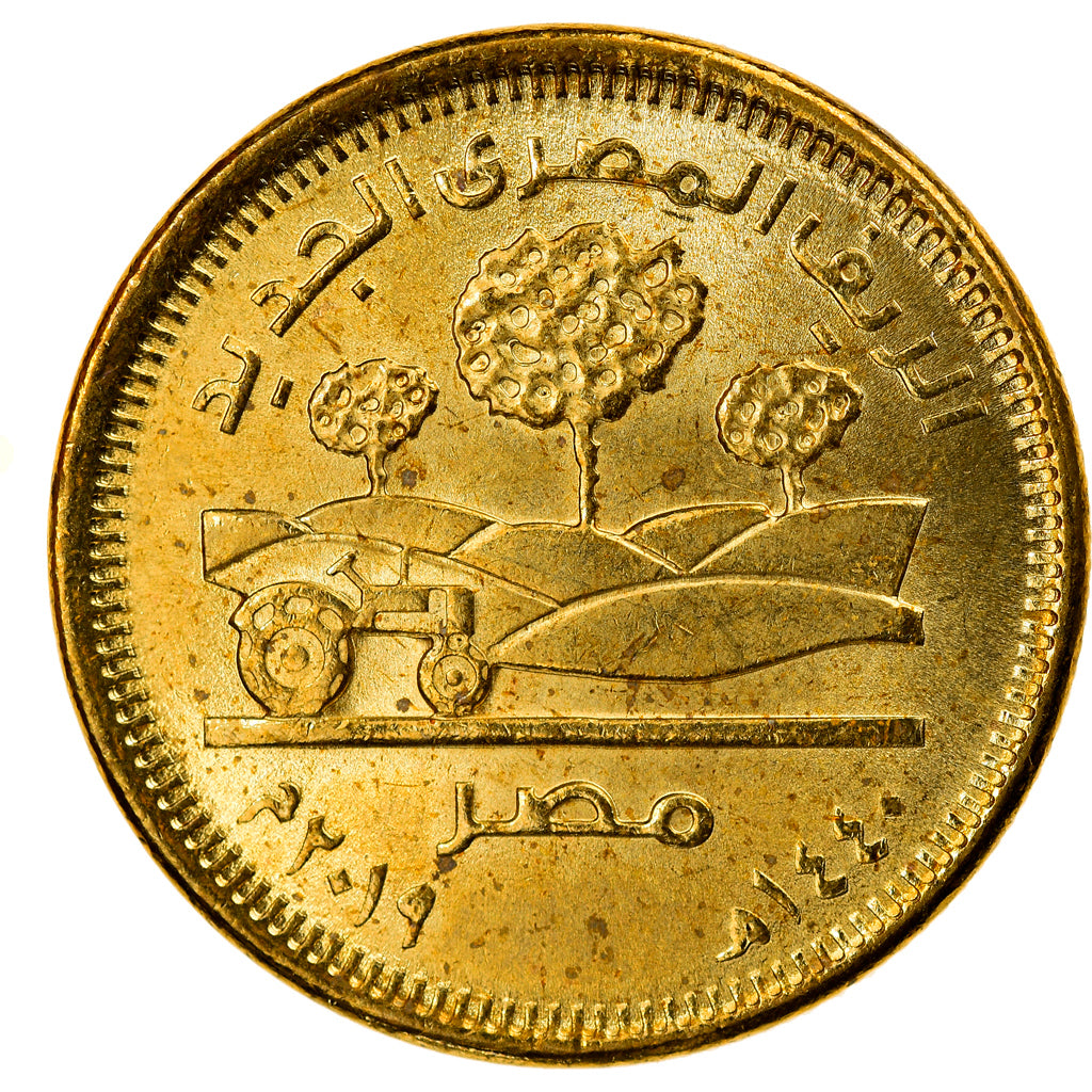 Moneda, Egipto, Nouvelle campagne égyptienne, 50 Piastres, 2019, SC, Latón