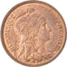 FRANCE, Dupuis, 2 Centimes, 1914, Paris, KM #841, MS(60-62), Bronze, 20.2,...