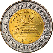 Coin, Egypt, Parc solaire de Benban, Pound, 2019, MS(63), Bi-Metallic
