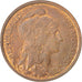 FRANCE, Dupuis, 2 Centimes, 1919, Paris, KM #841, AU(50-53), Bronze, 20.2,...