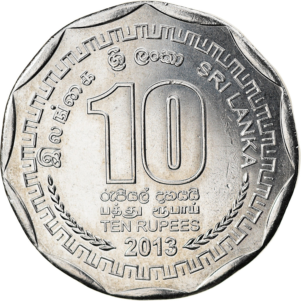 Monnaie, Sri Lanka, Ratnapura, 10 Rupees, 2013, SPL, Stainless Steel