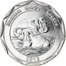 Coin, Sri Lanka, Kegalle, 10 Rupees, 2013, MS(63), Stainless Steel