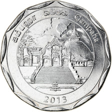 Coin, Sri Lanka, Gampaha, 10 Rupees, 2013, MS(63), Stainless Steel
