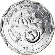 Coin, Sri Lanka, Kalutara, 10 Rupees, 2013, MS(63), Stainless Steel