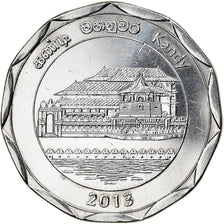 Coin, Sri Lanka, Kandy, 10 Rupees, 2013, MS(63), Stainless Steel