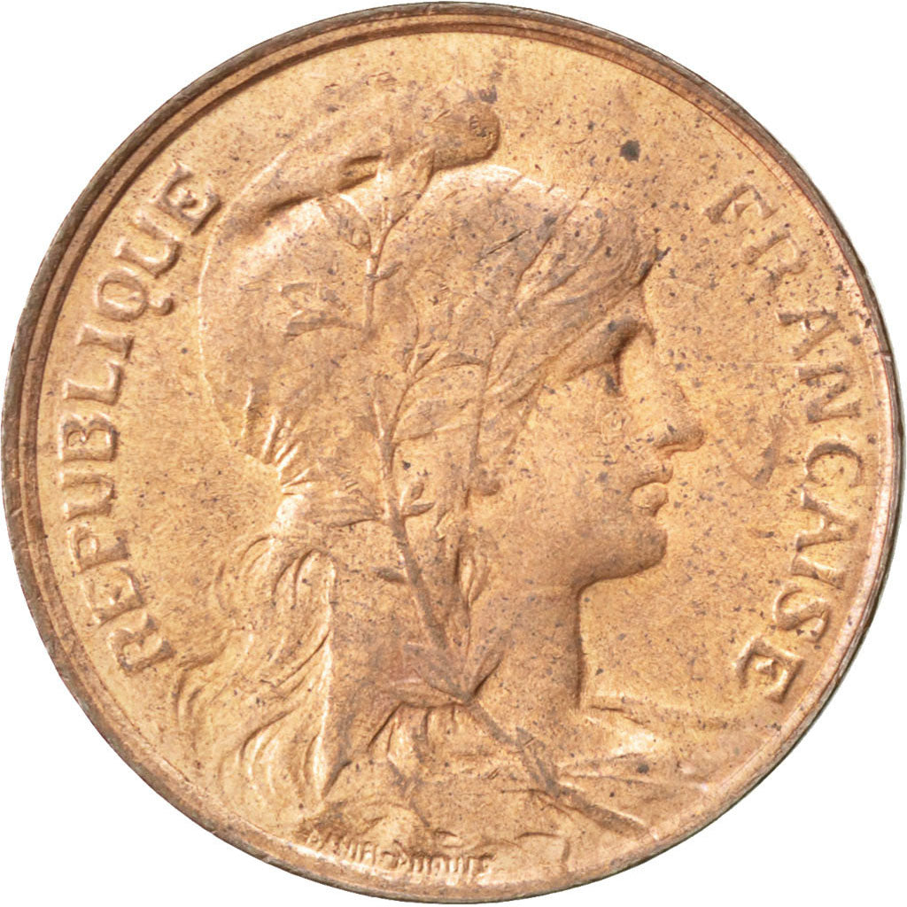 Moneta, Francia, Dupuis, 5 Centimes, 1912, SPL-, Bronzo, KM:842, Gadoury:165