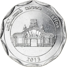 Coin, Sri Lanka, Jaffna, 10 Rupees, 2013, MS(63), Stainless Steel