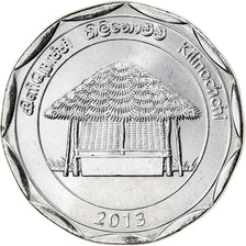 Coin, Sri Lanka, Kilinochchi, 10 Rupees, 2013, MS(63), Stainless Steel