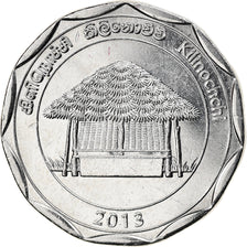 Coin, Sri Lanka, Kilinochchi, 10 Rupees, 2013, MS(63), Stainless Steel