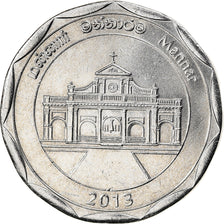 Coin, Sri Lanka, Mannar, 10 Rupees, 2013, MS(63), Stainless Steel