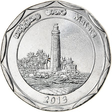 Coin, Sri Lanka, Matara, 10 Rupees, 2013, MS(63), Stainless Steel
