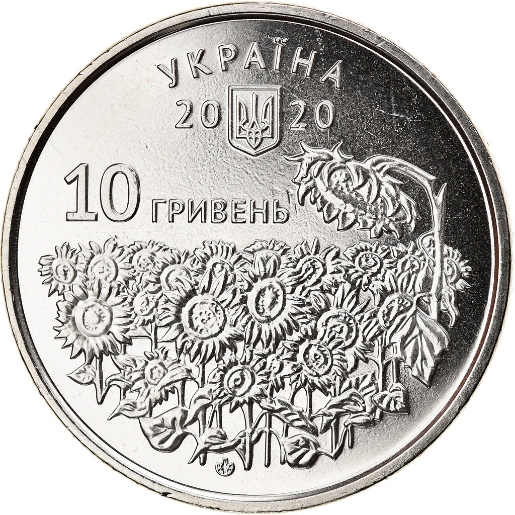 Münze, Ukraine, Militaires morts au combat, 10 Hryven, 2020, UNZ, Zinc alloy