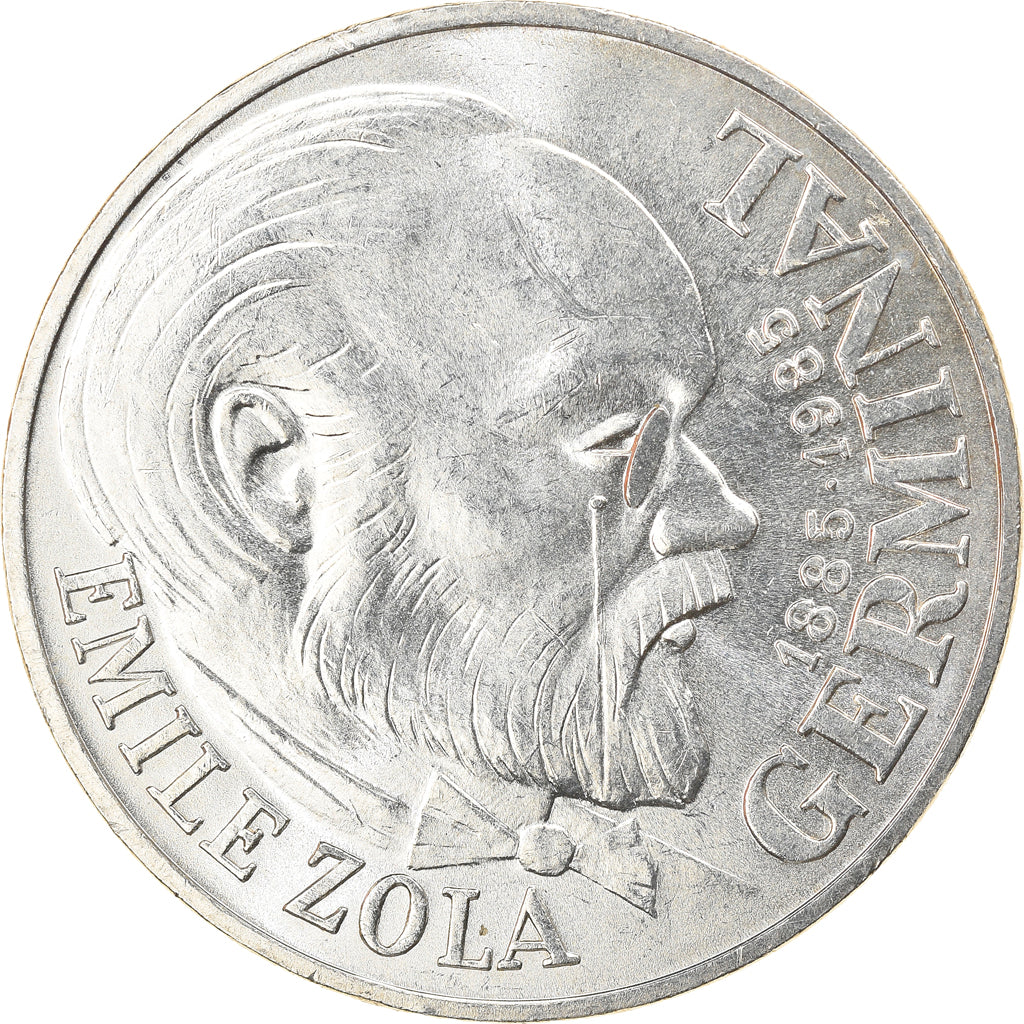 Monnaie, France, Germinal, 100 Francs, 1985, SPL, Argent, Gadoury:900, KM:957