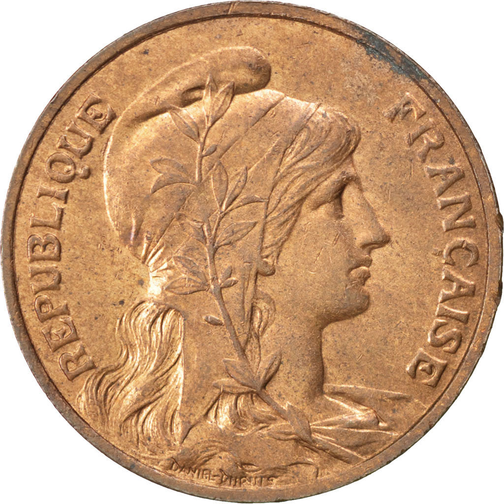 FRANCE, Dupuis, 10 Centimes, 1898, Paris, KM #843, MS(60-62), Bronze, 30,...