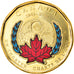 Coin, Canada, Chartre de l'ONU, Dollar, 2020, Colorized, MS(63), Brass plated