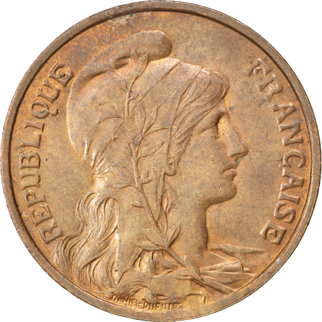 Münze, Frankreich, Dupuis, 10 Centimes, 1899, VZ, Bronze, KM:843, Gadoury:277