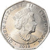 Monnaie, Isle of Man, The Coronation Oath, 50 Pence, 2018, SPL, Cupro-nickel