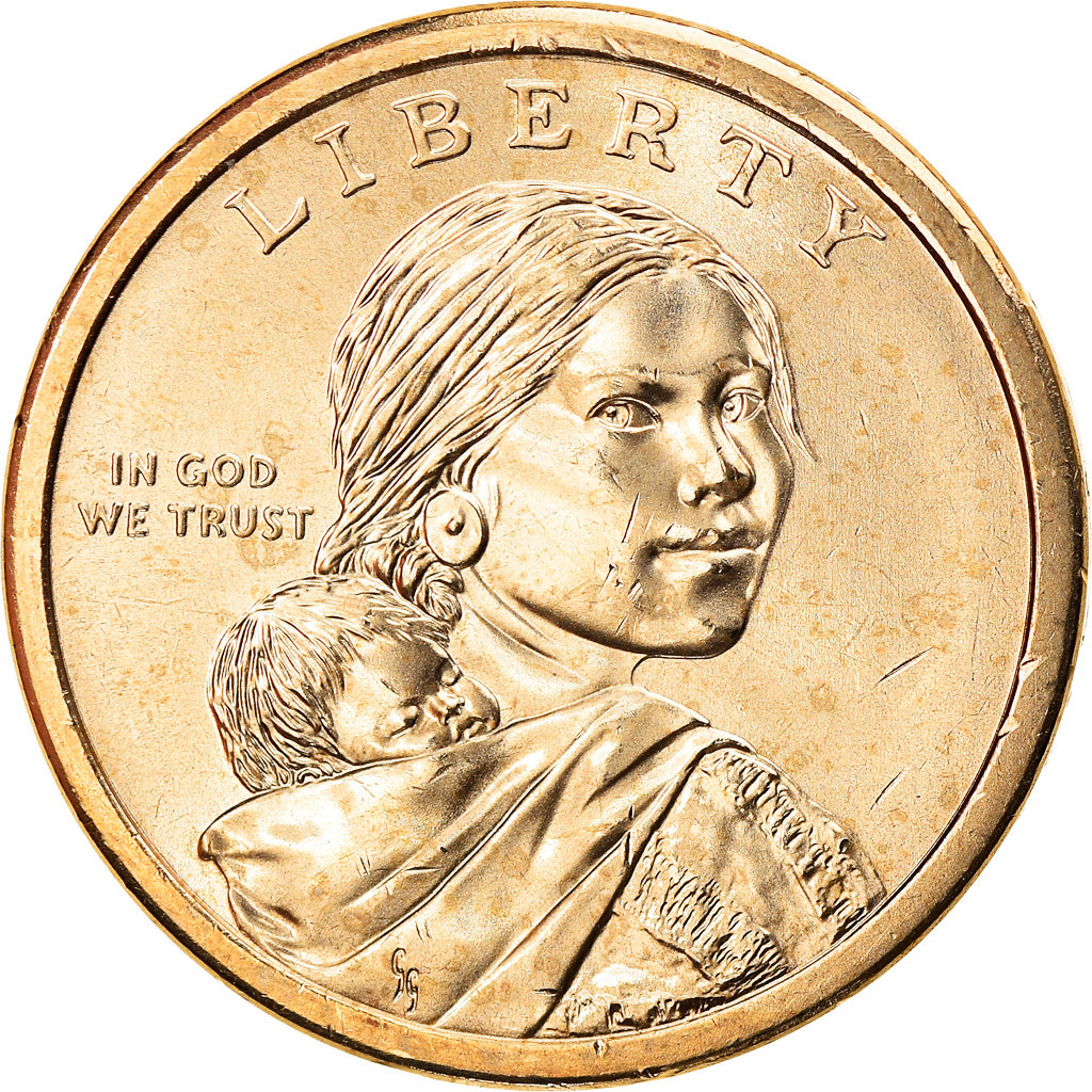 Coin, United States, Dollar, 2021, Philadelphia, MS(63), Brass manganese