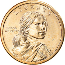 Coin, United States, Dollar, 2021, Philadelphia, MS(63), Brass manganese
