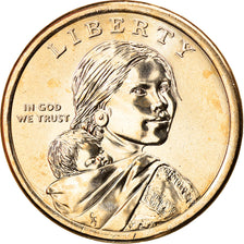 Coin, United States, Dollar, 2021, Denver, MS(63), Brass manganese