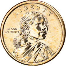 Coin, United States, Dollar, 2021, Denver, MS(63), Brass manganese