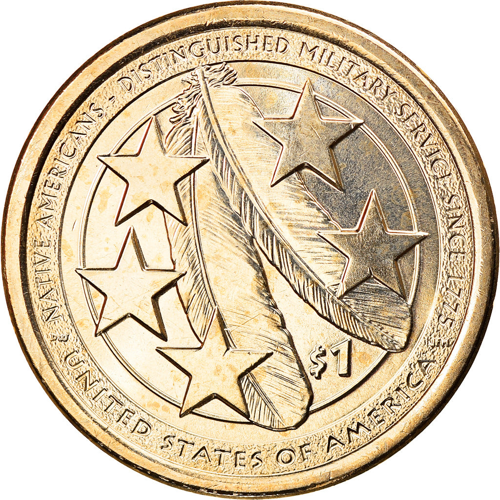 Coin, United States, Dollar, 2021, Denver, MS(63), Brass manganese