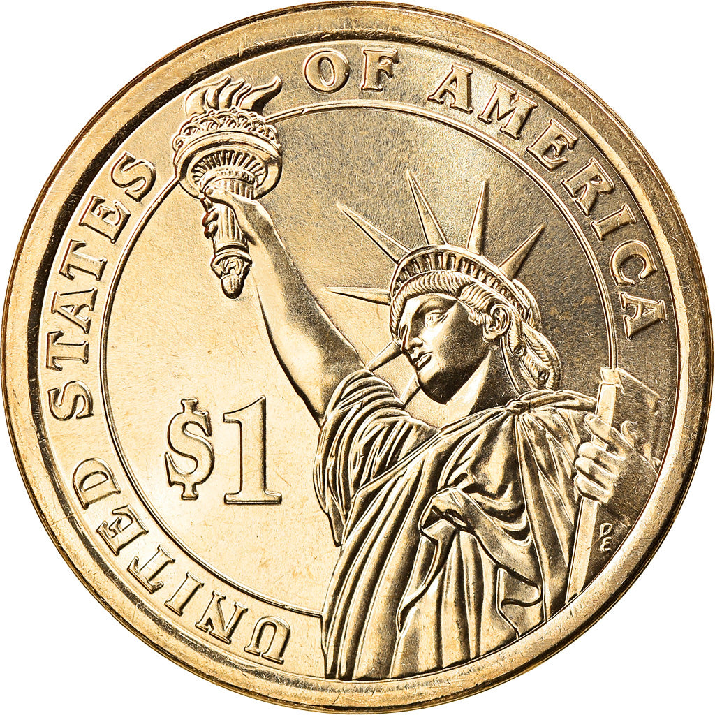 Moneta, Stati Uniti, George H. W. Bush, Dollar, 2020, Denver, SPL, Brass