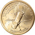Coin, United States, Maryland, Dollar, 2020, Philadelphia, MS(63), Brass
