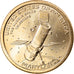 Munten, Verenigde Staten, Maryland, Dollar, 2020, Philadelphia, UNC-, Brass