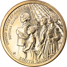 Moneta, USA, South Carolina, Dollar, 2020, Denver, MS(63), Brass manganese