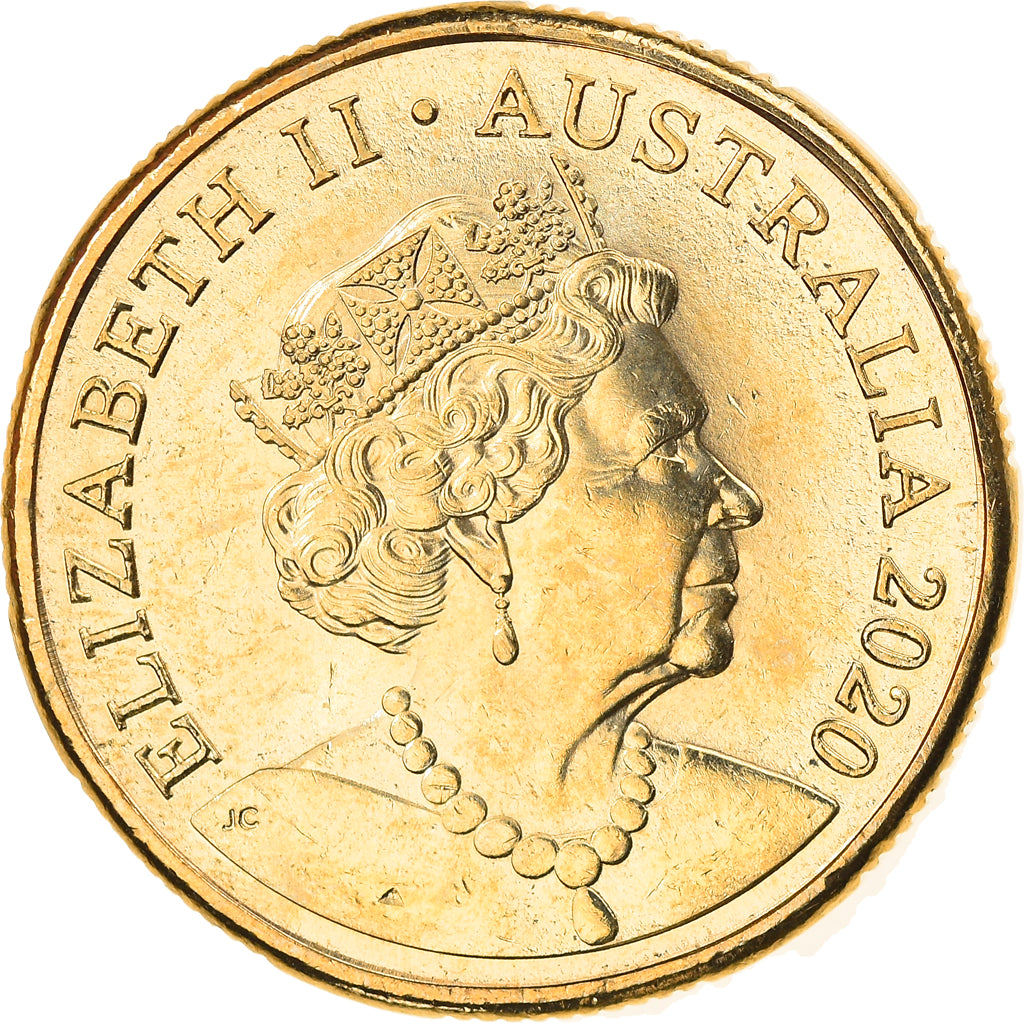 Coin, Australia, Qantas, Dollar, 2020, MS(63), Bronze-Aluminium
