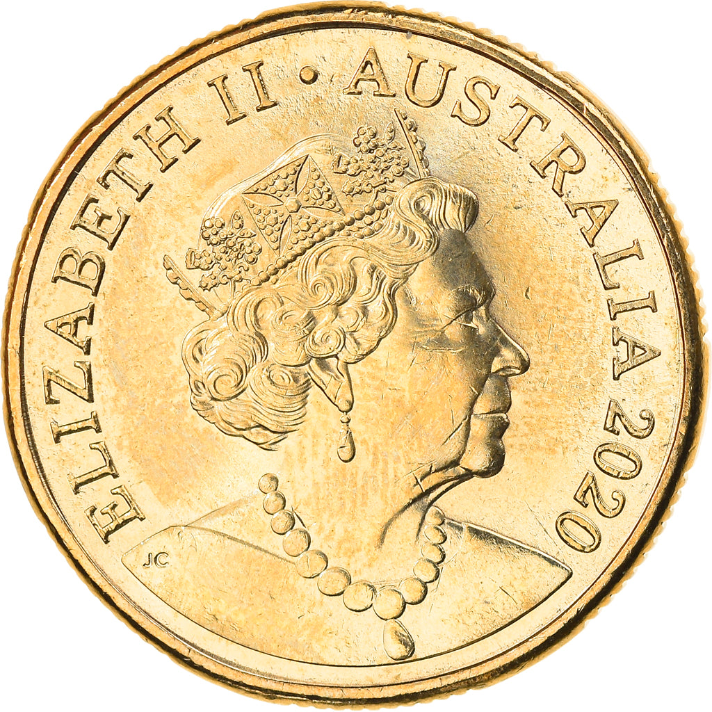 Coin, Australia, Qantas, Dollar, 2020, MS(63), Bronze-Aluminium