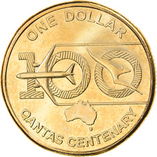 Coin, Australia, Qantas, Dollar, 2020, MS(63), Bronze-Aluminium