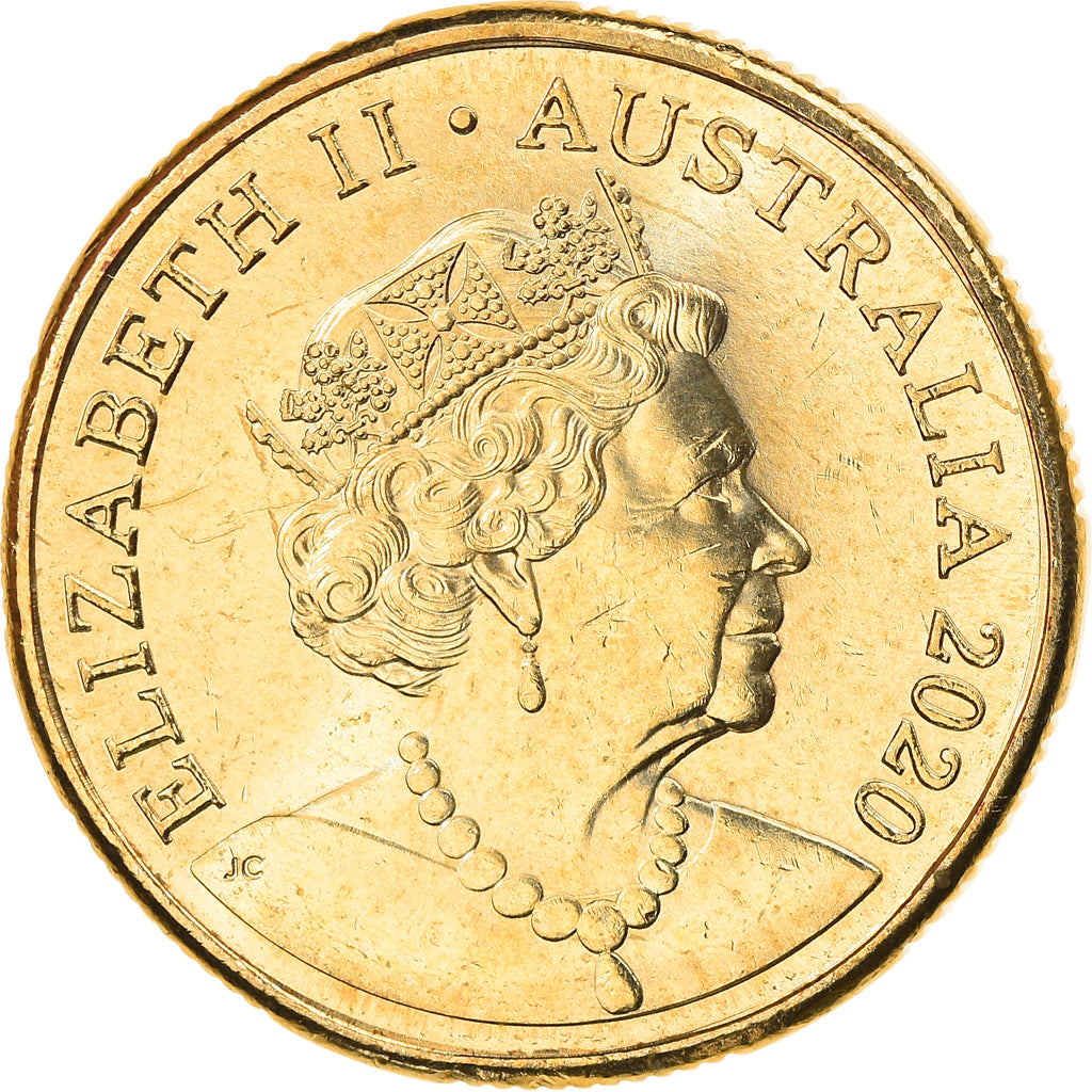 Coin, Australia, Qantas, Dollar, 2020, MS(63), Bronze-Aluminium
