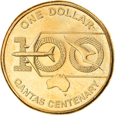 Munten, Australië, Qantas, Dollar, 2020, UNC-, Bronze-Aluminium