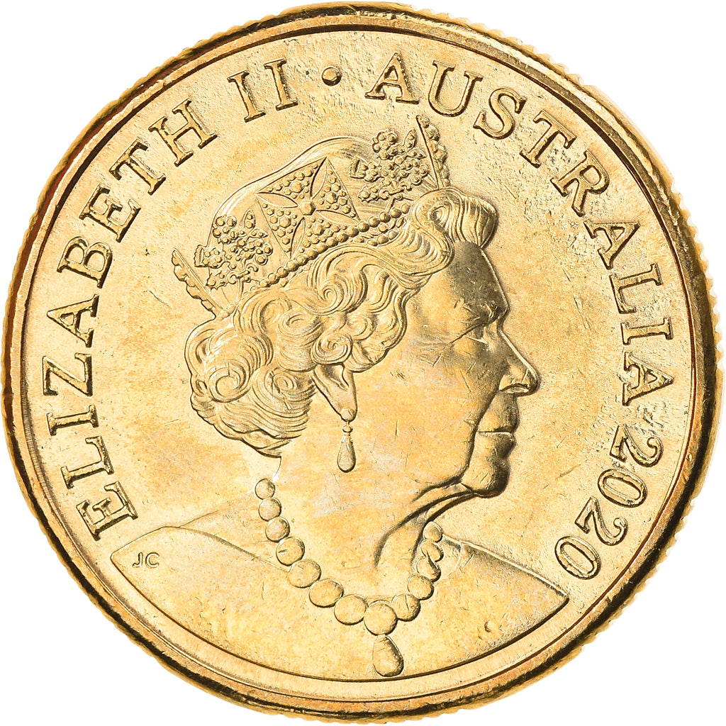 Munten, Australië, Qantas, Dollar, 2020, UNC-, Bronze-Aluminium