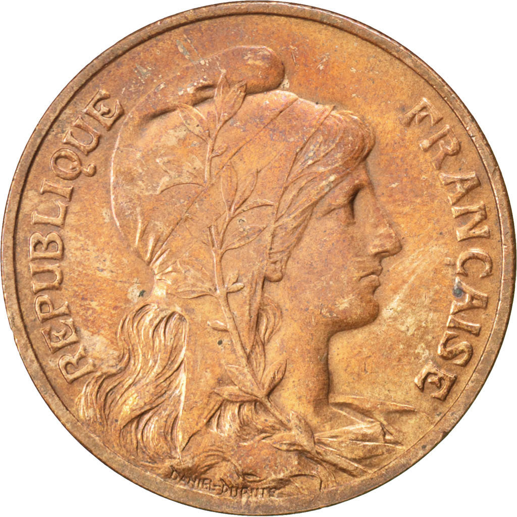 Coin, France, Dupuis, 10 Centimes, 1902, AU(50-53), Bronze, KM:843, Gadoury:277