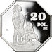 Coin, United States, Delaware, 20 Dollars, 2020, MS(65-70), Silver Clad